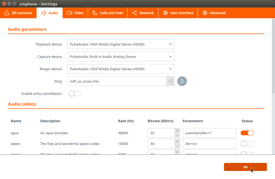 Linphone. Linphone Linux. Linphone configuration. Belledonne communications Linphone for Linux.
