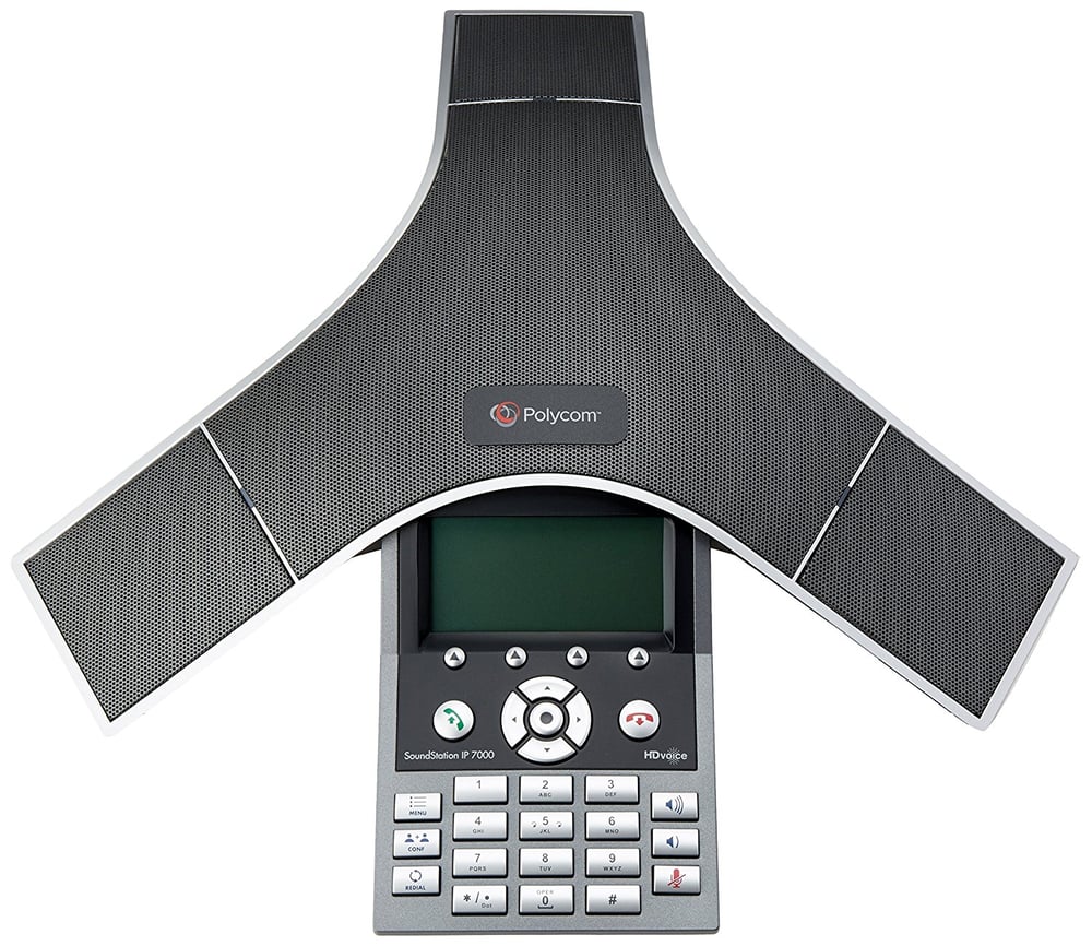 polycom ip 7000 blank screen